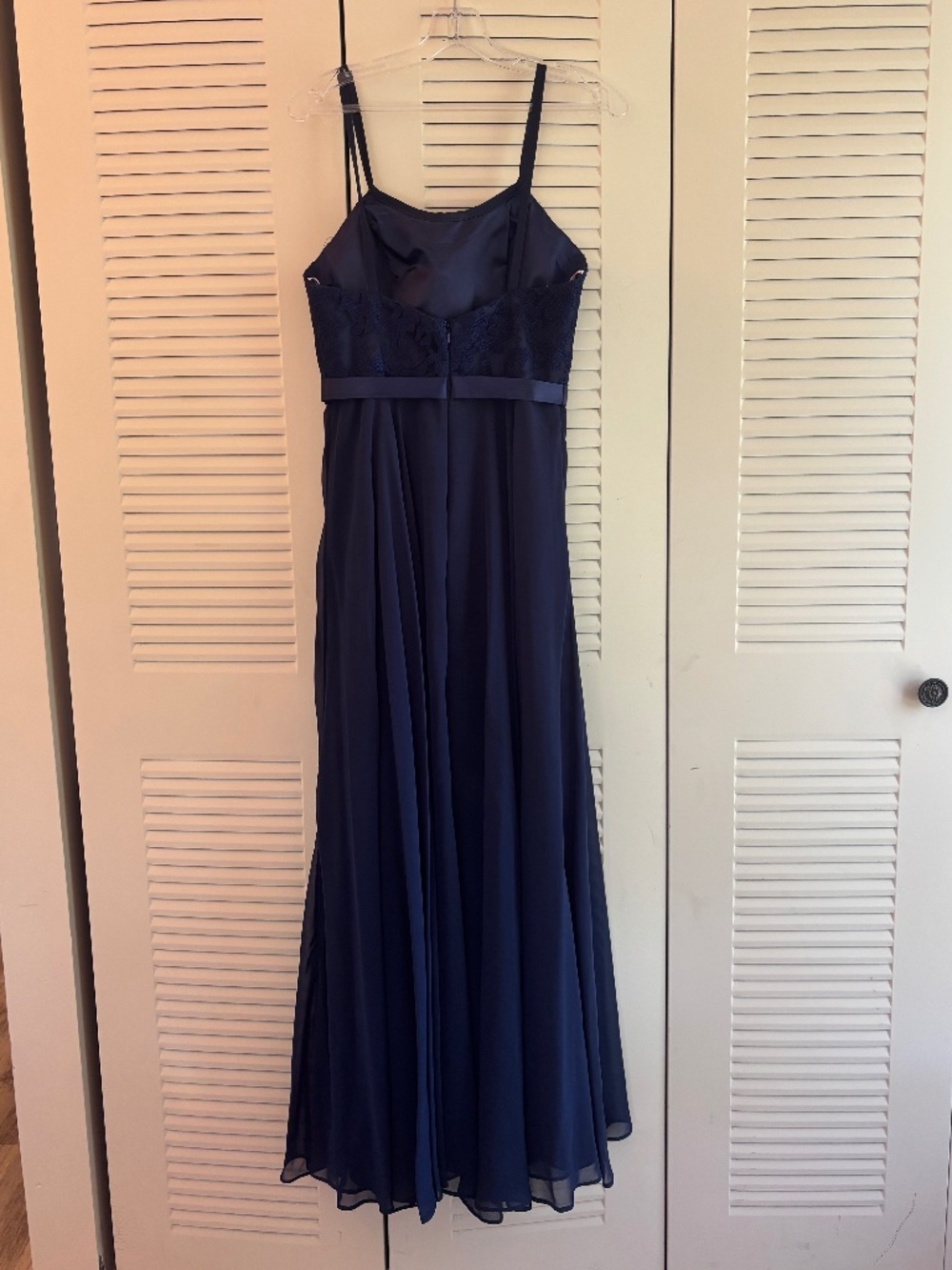 Navy Dancing Queen Prom Dress - Picture 2 of 2